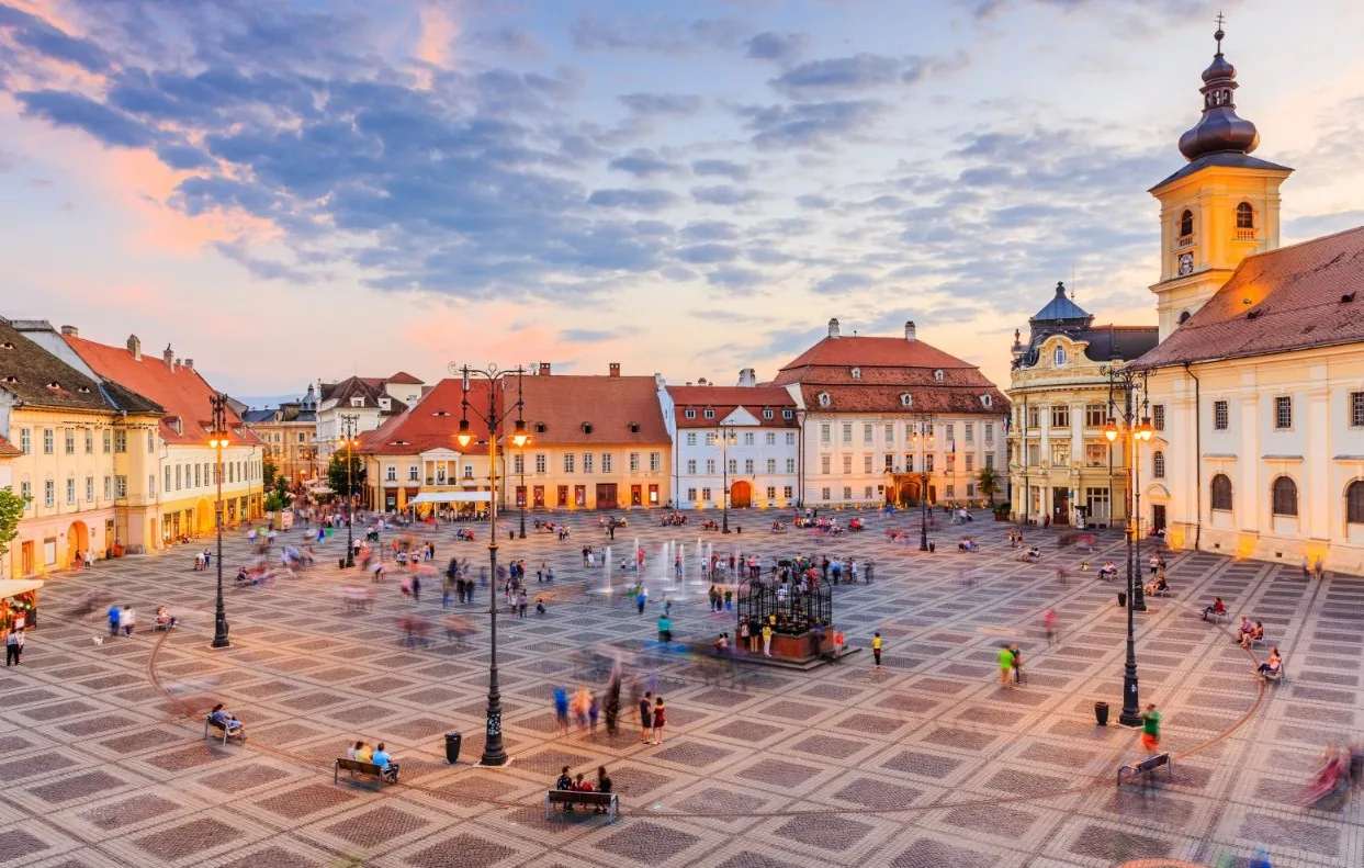 Sibiu — centrul vechi